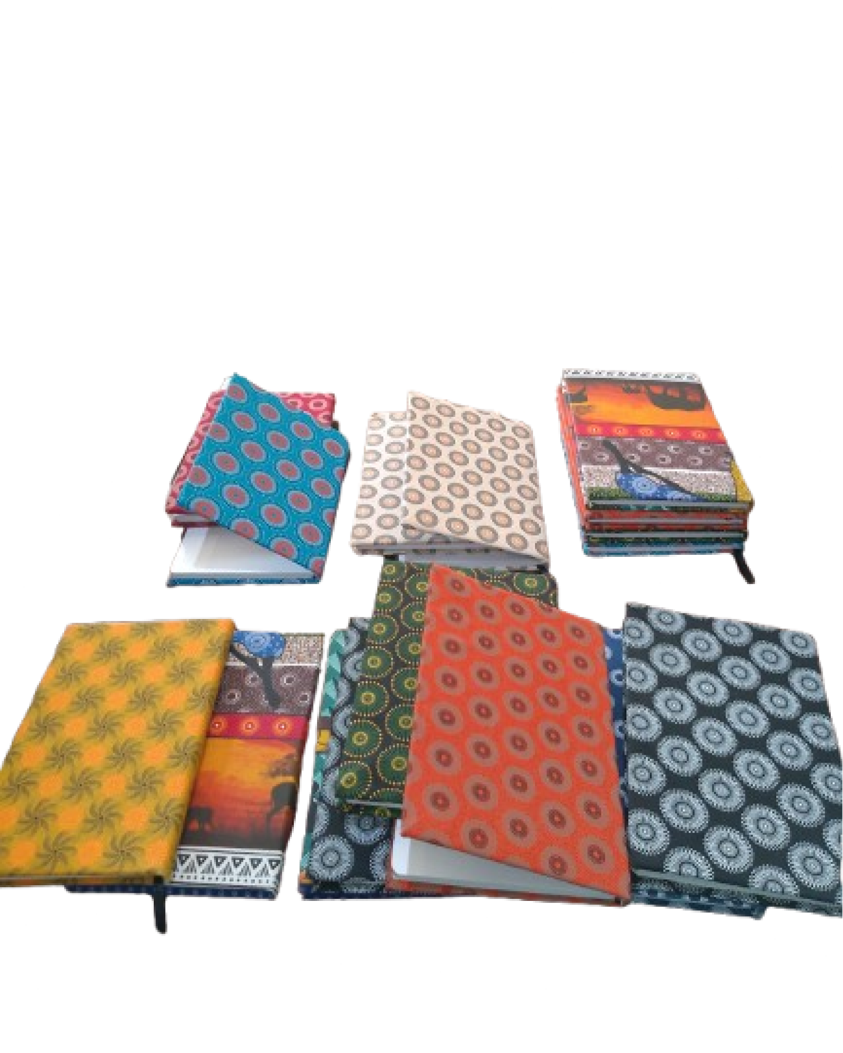custom african designed diaries